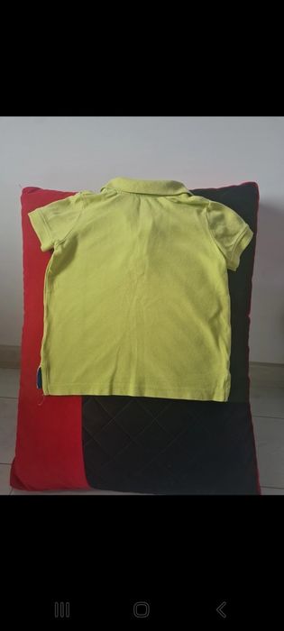 T-shirt polo miętowy