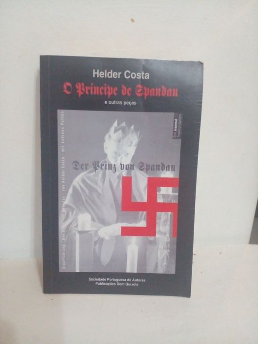 Livro antigo de Hélder Costa-O Principe de SPANDAU