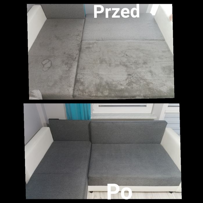 Pranie, czyszczenie tapicerki meblowej, dywanów i wykładzin u klienta.