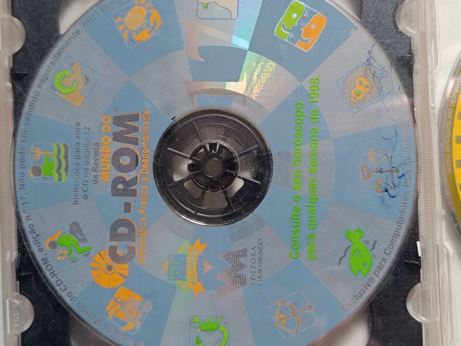 8 Cds da Revista Mundo do CD Rom