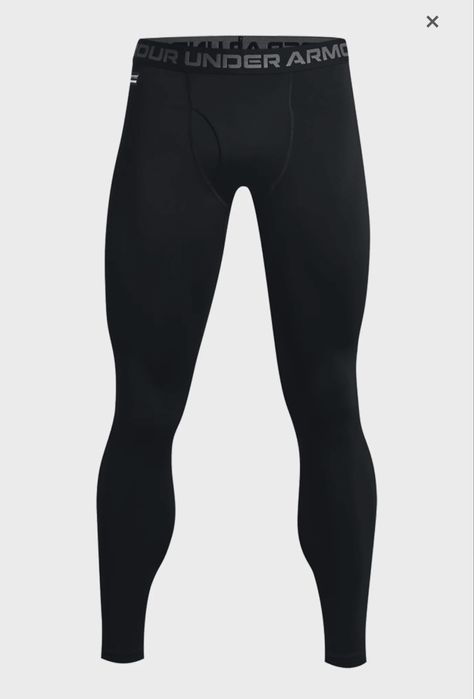 Чоловічі чорні термобрюки Under Armour Tac Legging CGI Base