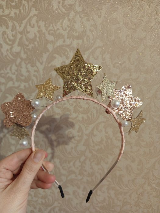Обруч зірочки на зимове свято
