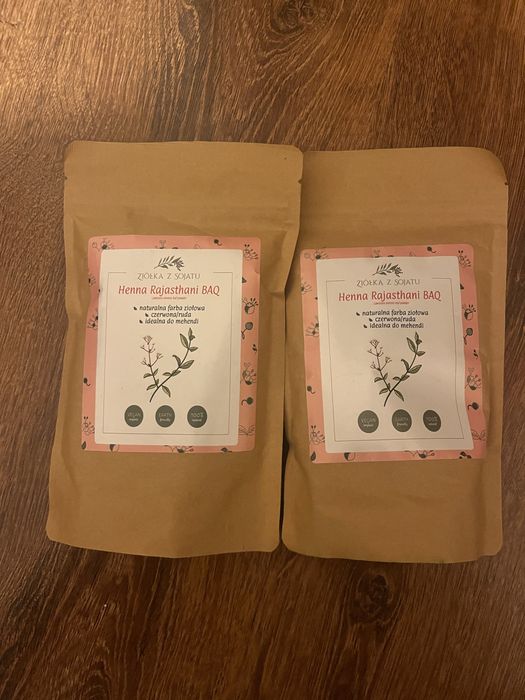 Henna do wlosow Ziółka z Sojatu