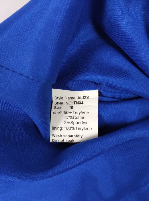 Niebieska letnia sukienka damska unique rozmiar M