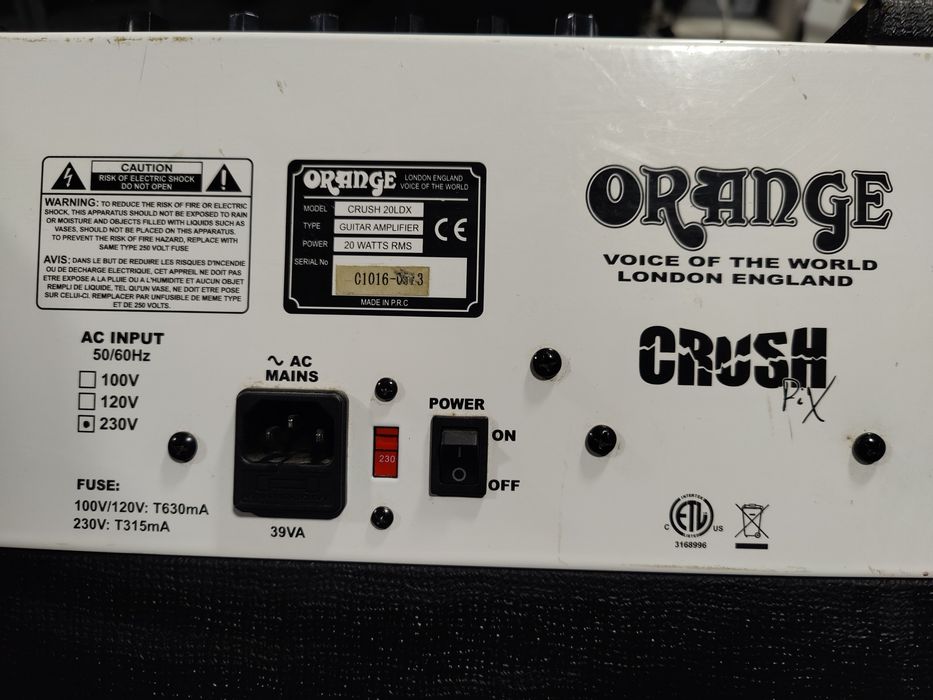 Orange Crush 20 LDX гітарний комбопідсилювач