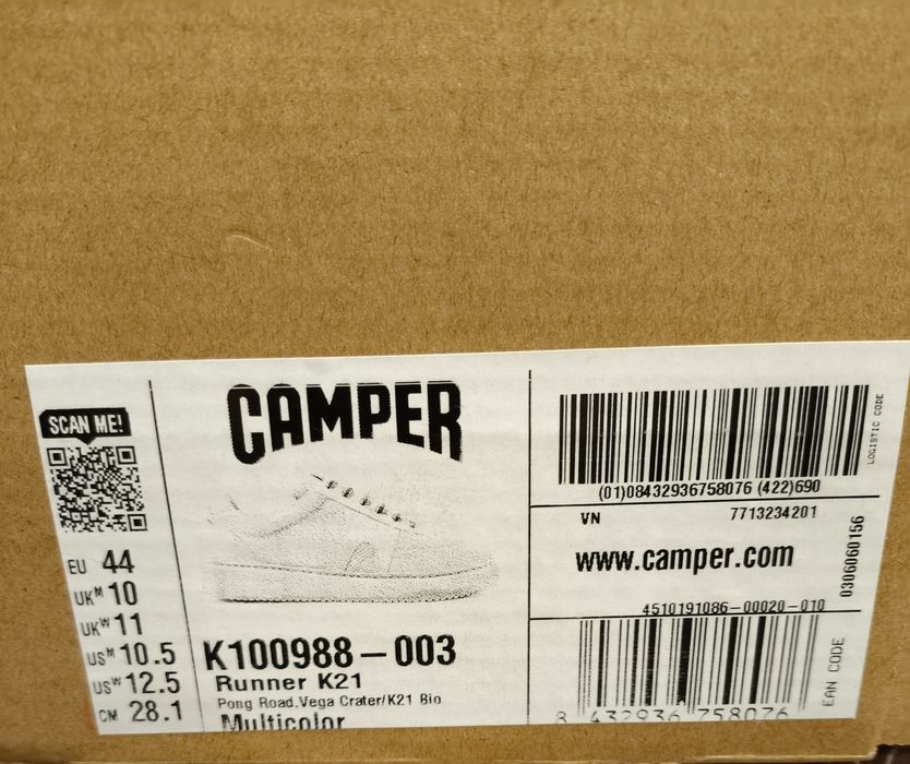 Buty Camper Runner K21, r.44