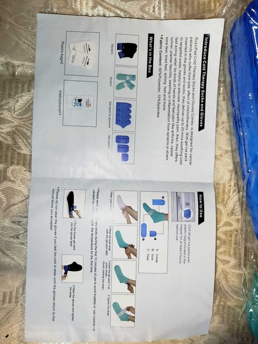 Zestaw do krioterapii dłoni i stóp