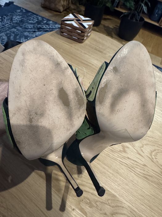 Klapki ZARA rozmiar 38 skóra