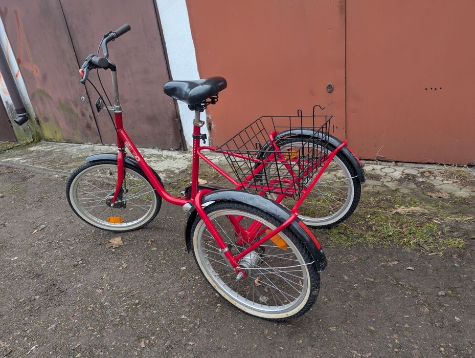 Rower trzykołowy rehabilitacyjny