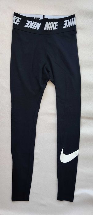 Nike Dri -fit Legginsy spodnie S jak nowe czarne damskie oryginalne
