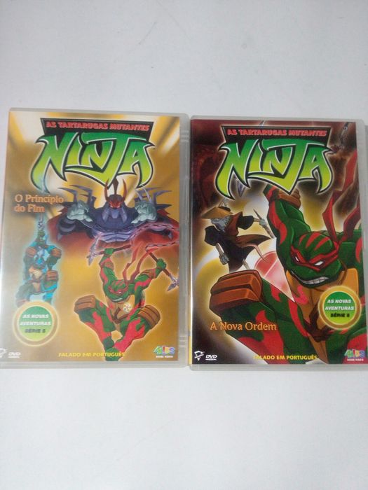 Pack 4 DVD: As Tartarugas Mutantes Ninja, série 5
