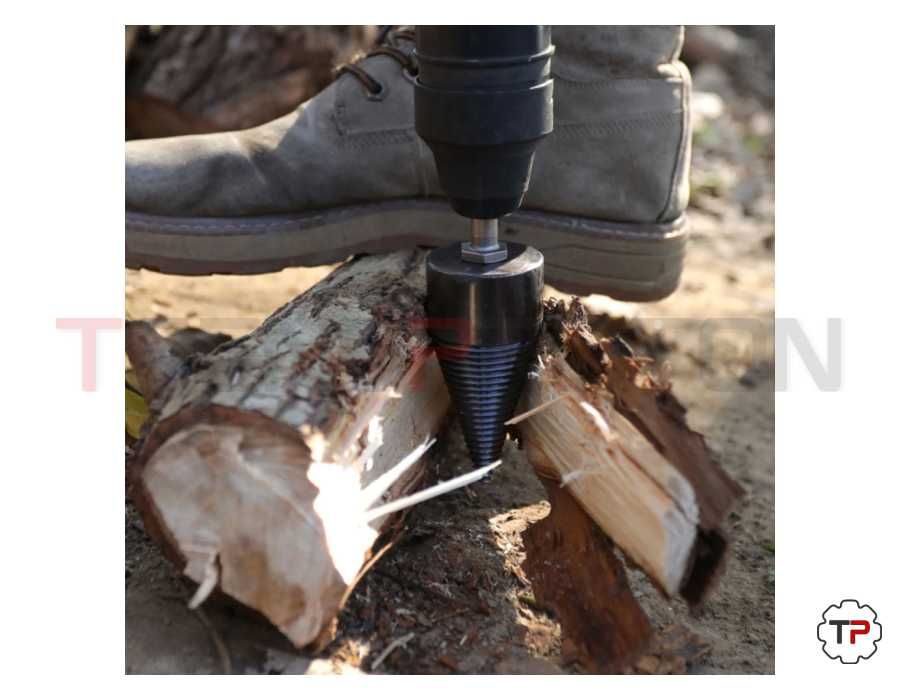 Conj. 2 Brocas p/ Rachar Lenha (32mm + 42mm)