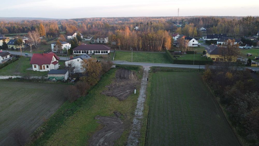 Działka budowlana Nędza ul Jana Pawła II, 768m2, uzbrojona