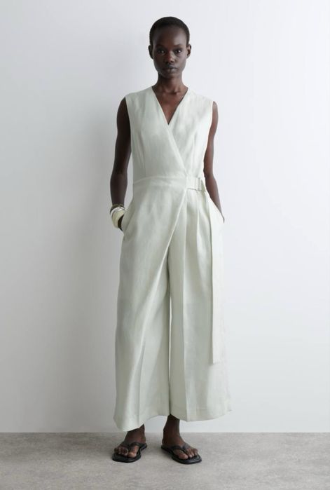 Жіночий комбінезон COS, у складі лен , розмір 42( L)