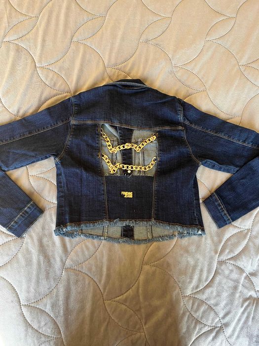 casaco Femenne jeans deluxe