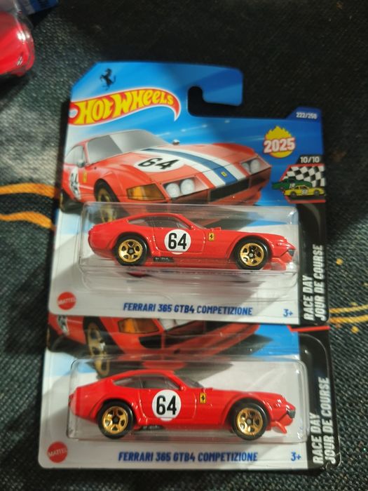 Hot Wheels 2X Ferrari 365 GTB4 COMPETIZIONE