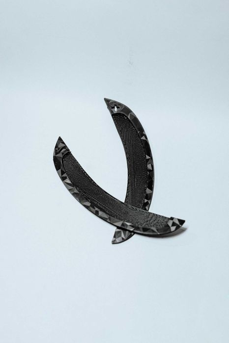 Moza ES/ESX - Mod - Nakładki na łopatki - Carbon/Forged Carbon style