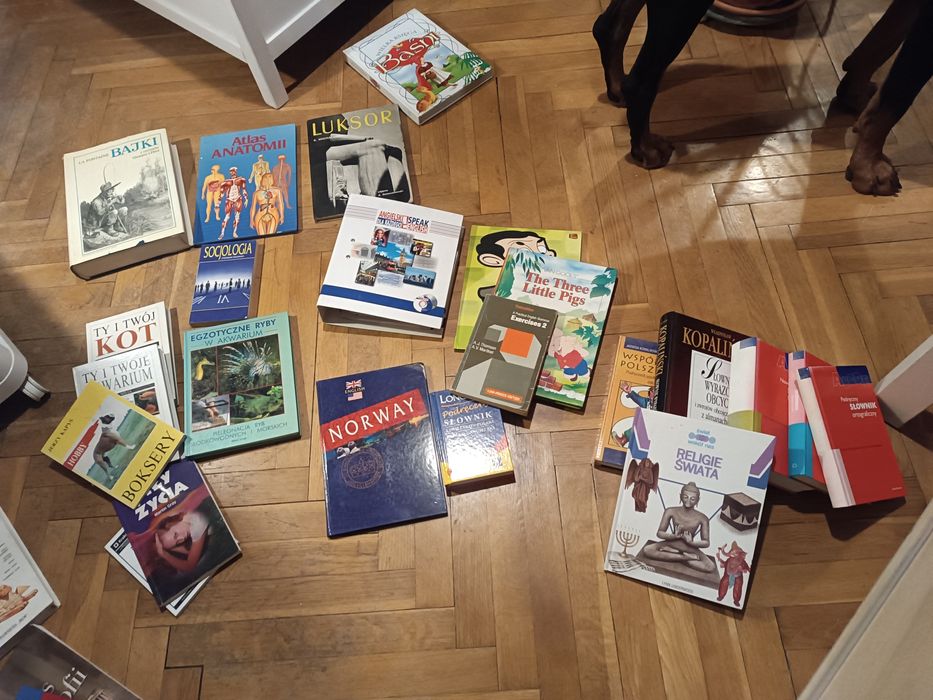 Książki różne oddam za darmo