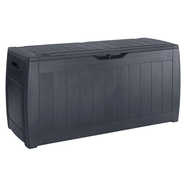 Skrzynia ogrodowa na balkon keter grafitowa 270 l