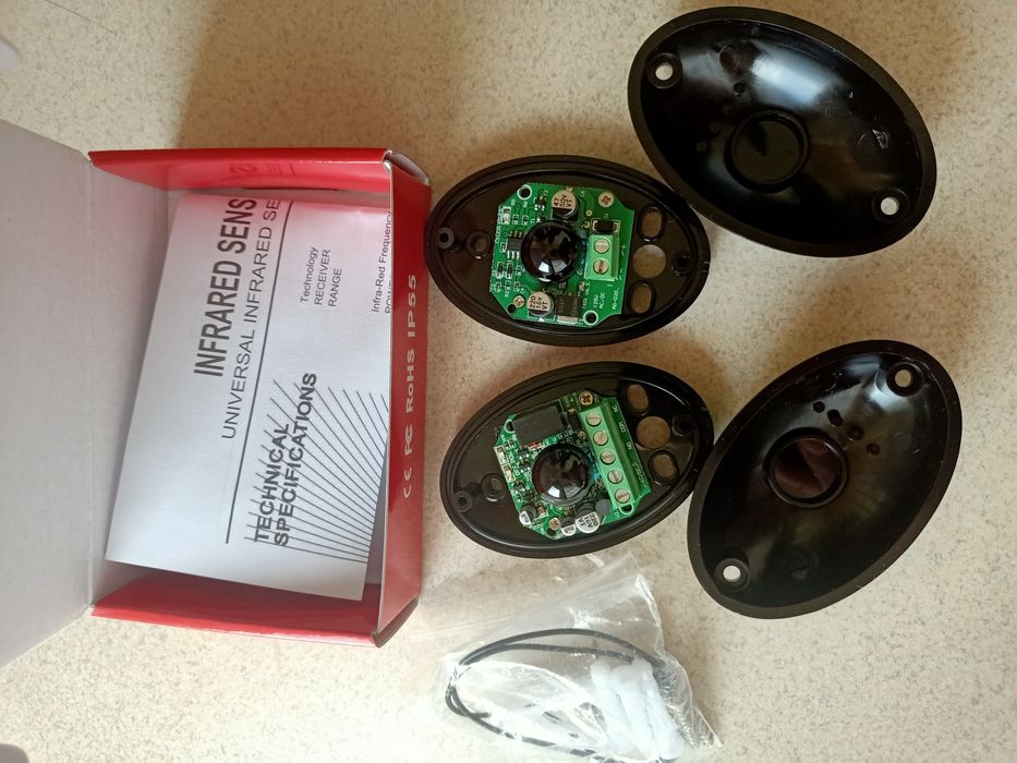 Фотоелементи, инфокрасный датчики на открывание ворот