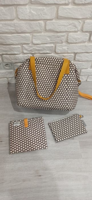 Canpol Babies, torba dla mamy, żółty