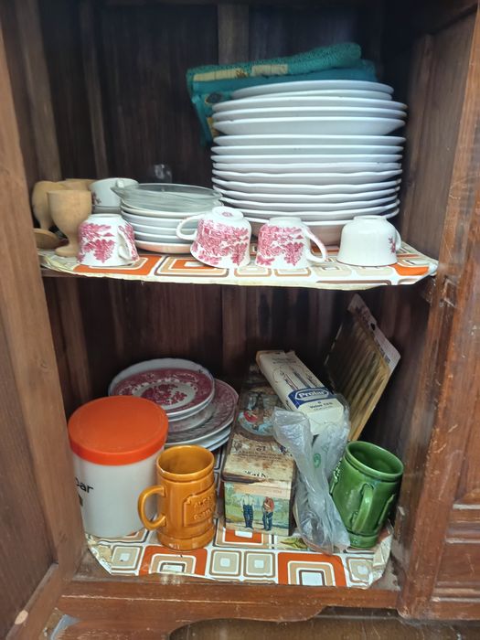 Recheio de casa - Pratos, copos, talheres