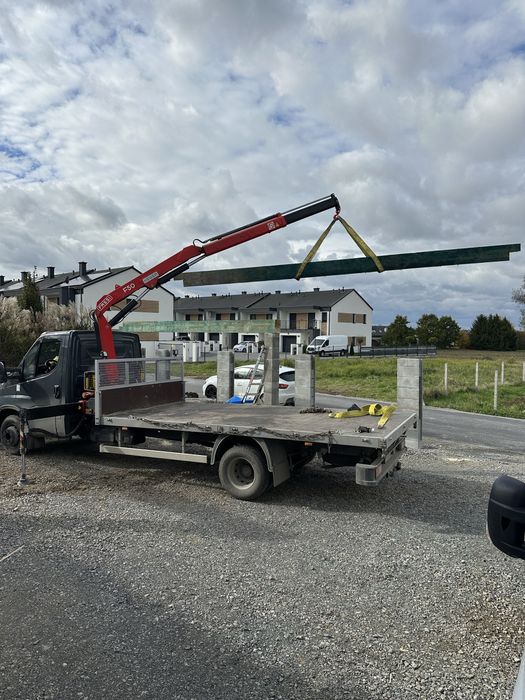 Transport HDS materiały budowlane opał maszyny rolnicze usługi HDS