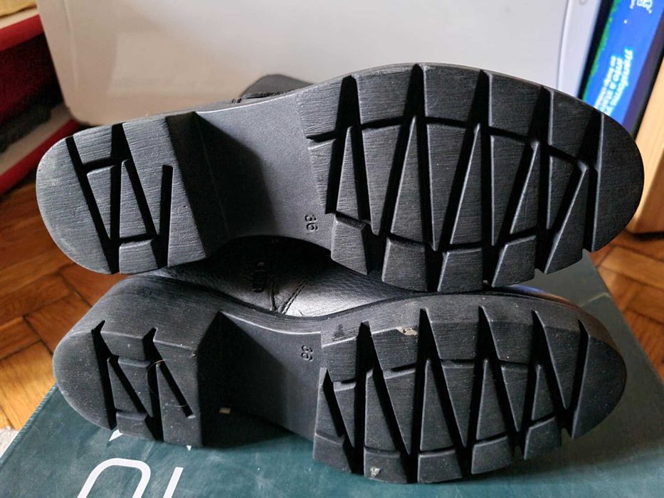 чоботи жіночі braska зимові натуральна шкіра хутро нові Браска сапоги