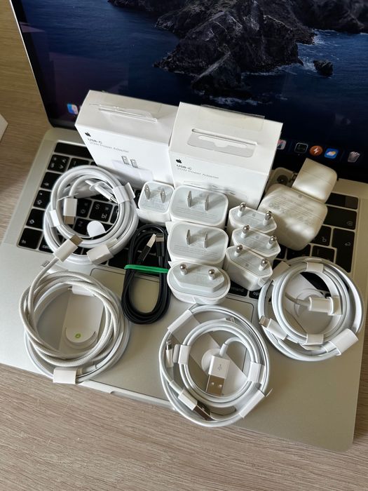 Оригінальні зарядні пристрої Apple USB USB-C lightning 5 10 18 20w