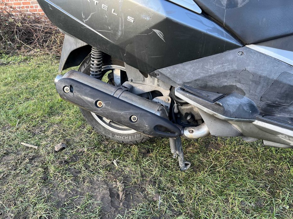 Peugeot Satelis 500 dużo części czasza osłony silnik linka wydech lagi