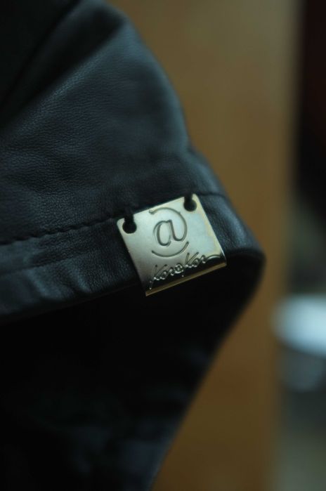 czarna wieczorowa skórzana sukienka mini skóra naturalna rock gothic