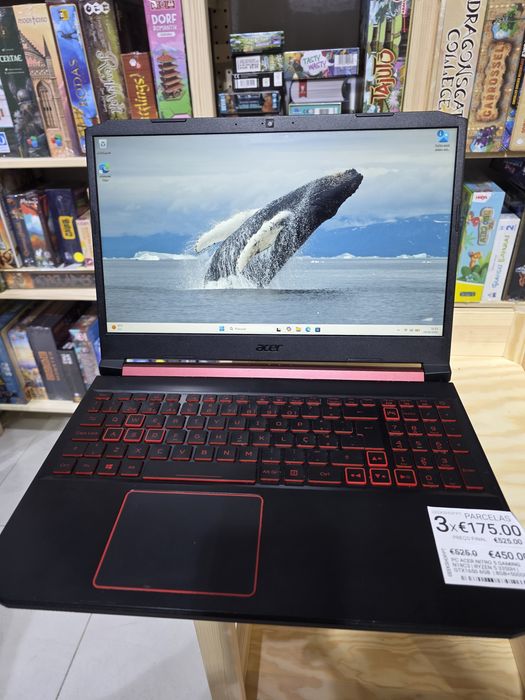 Portatil Laptop Gaming Acer com Garantia pague em 3 Parcelas