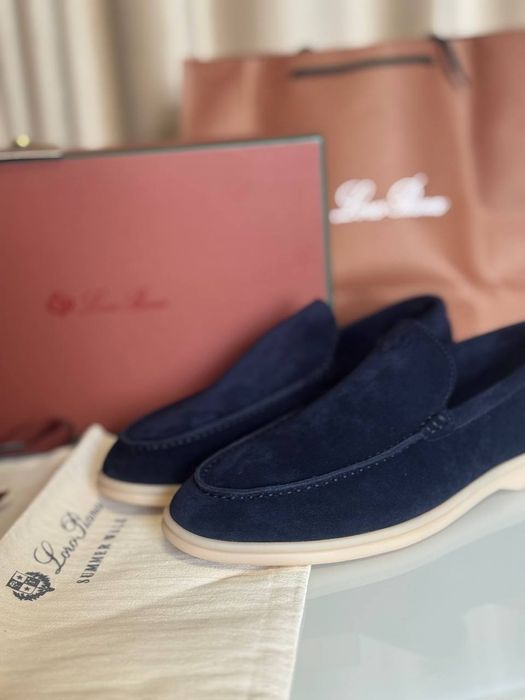 Люкс Якість В наявності! Чоловічі лофери Loro Piana / лоро піана пиана