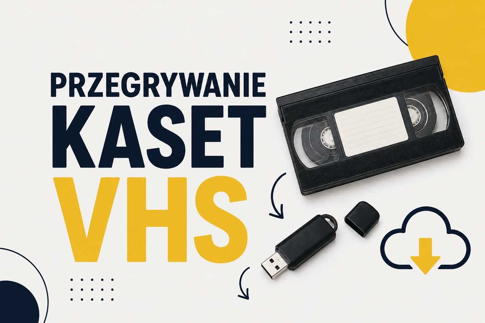 Przegrywanie kaset VHS – 20 zł/kaseta | Opole i okolice
