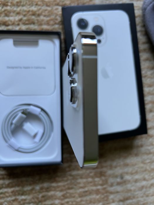 Iphone 13 Pro Silver 128Gb Stan Wzorowy