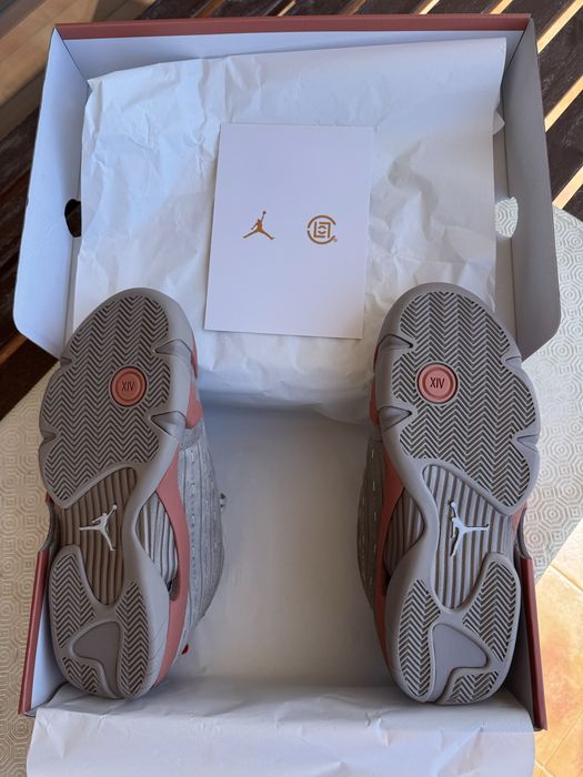 Desconto - Clot x Air Jordan 14 Low Terracota