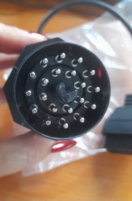 BMW OBD 2 Przejściówka Adapter OBD2 na BMW 20pin ADS nr1