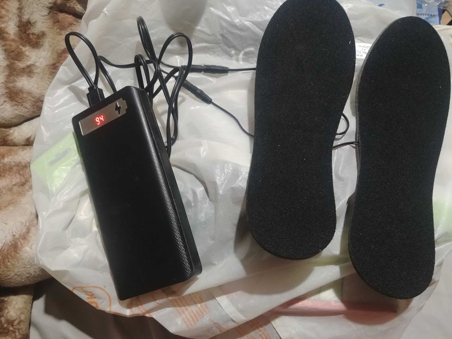 Грелки для ног стельки от Usb