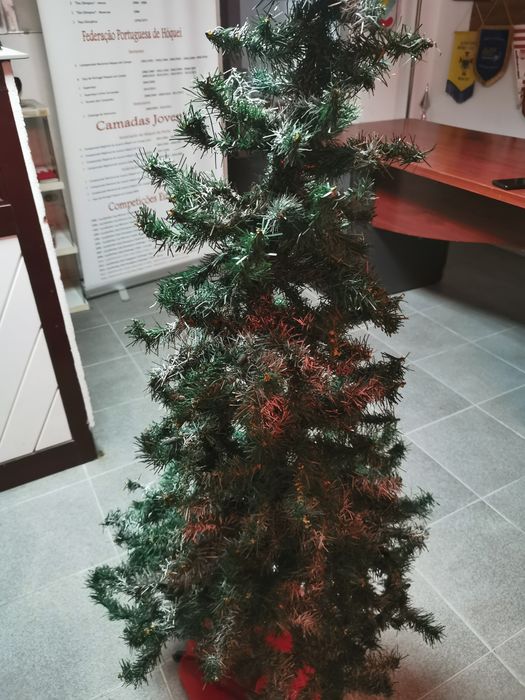 Árvore de natal em óptimo estado