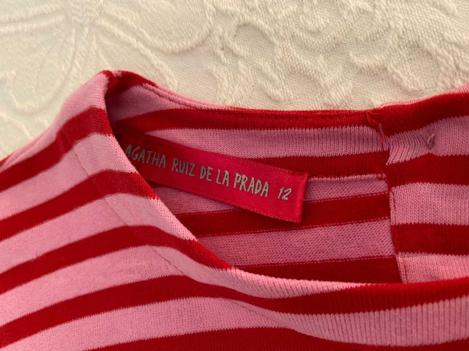 Vestido Agatha Ruiz de la Prada, tamanho 12 anos.