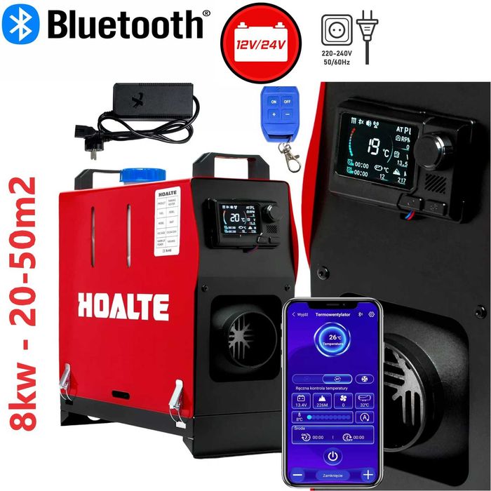 Дизельный обогреватель 12V-24V 230V 8KW Webasto дуйка