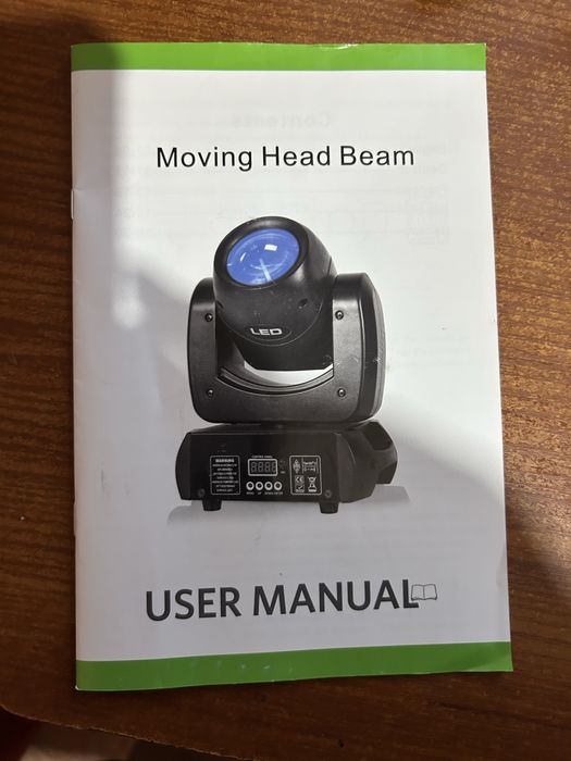 Світлодіодна голова Yiflamefly 100W Moving Head Stage Lights Beam Gobo.