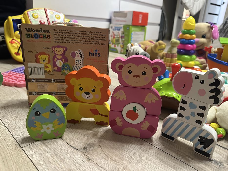 Сортер,пазли та деревяні іграшки ,яйця монтессорі ,vtech,фішер