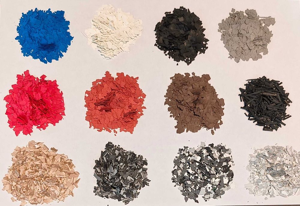 Piasek kwarcowy żywica na balkon taras płatki dekoracyjne.