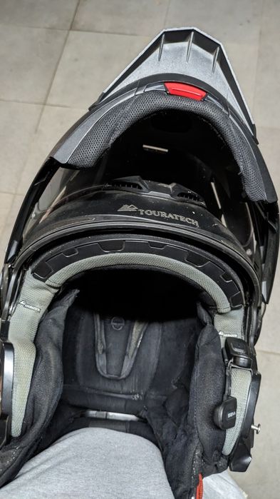 Capacete Touratech/Schuberth com comunicador