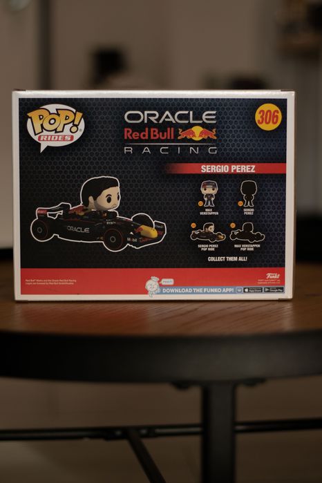 Funko Pop Rides Oracle Red Bull Racing Sergio Perez 306