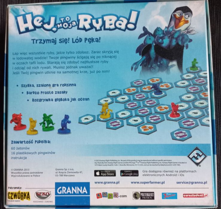 Hej, to moja ryba! Granna Gra rodzinna
