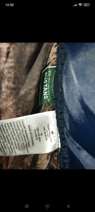 Nowa zimowa dłuższa kurtka płaszcz z kapturem Tom Tailor  M 38