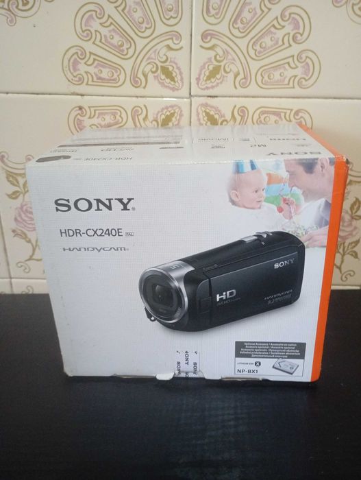 Camera de filmar digital sony Hdr cx240E