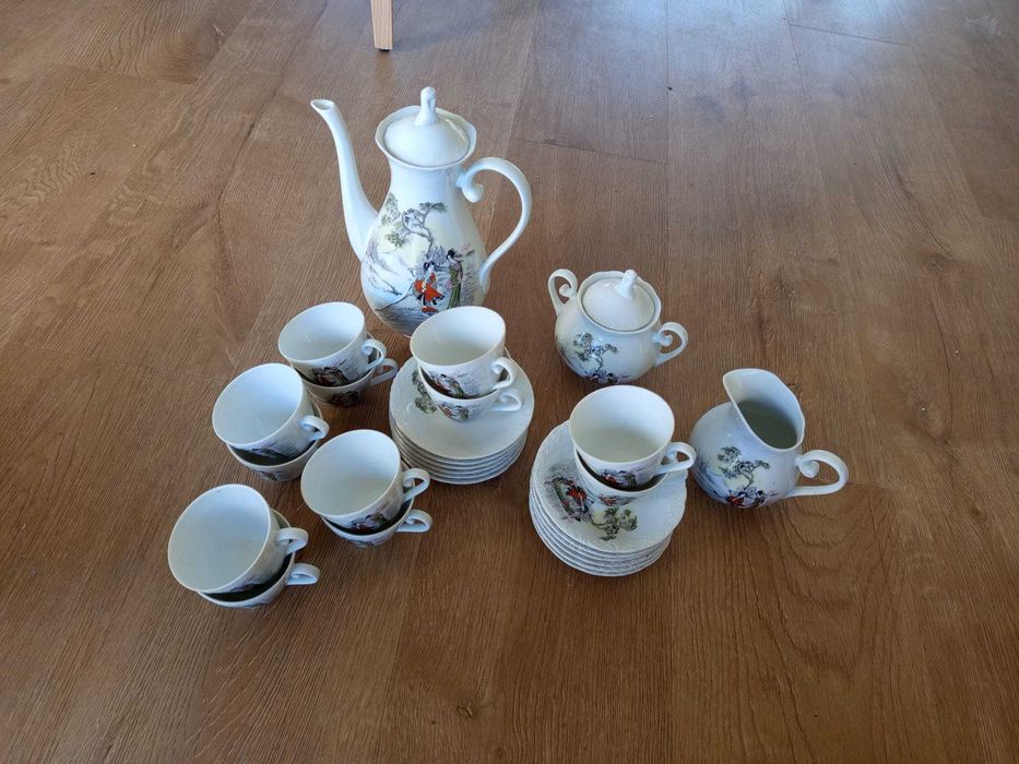 Conjunto de café SPAL de 12 chávenas